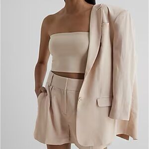 Body Contour High Compression Cropped Tube Top